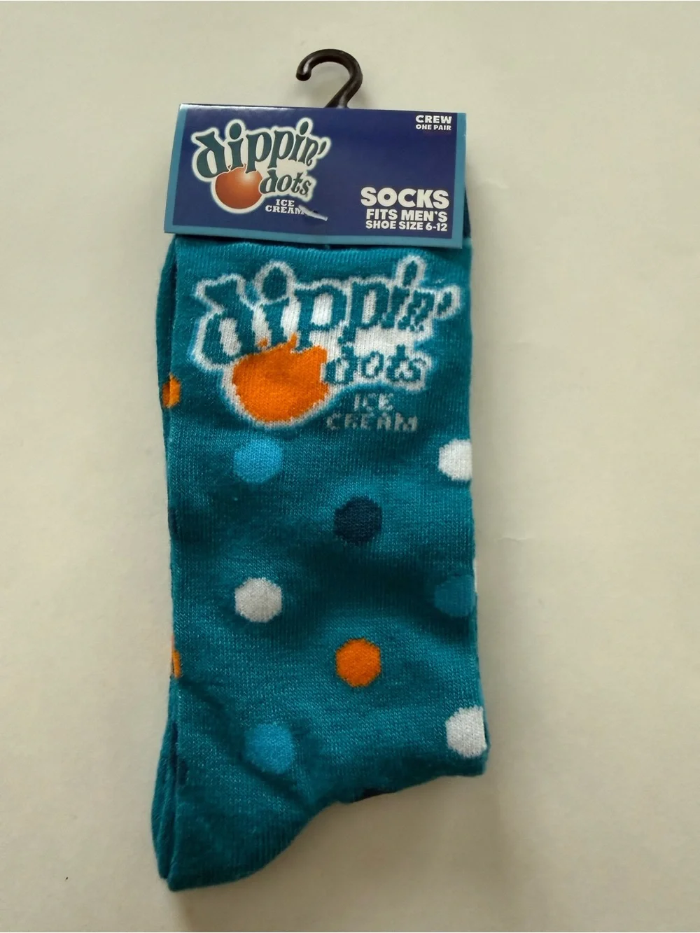Dippin’ Dots Socks Fits Men’s Shoe Size 6-12